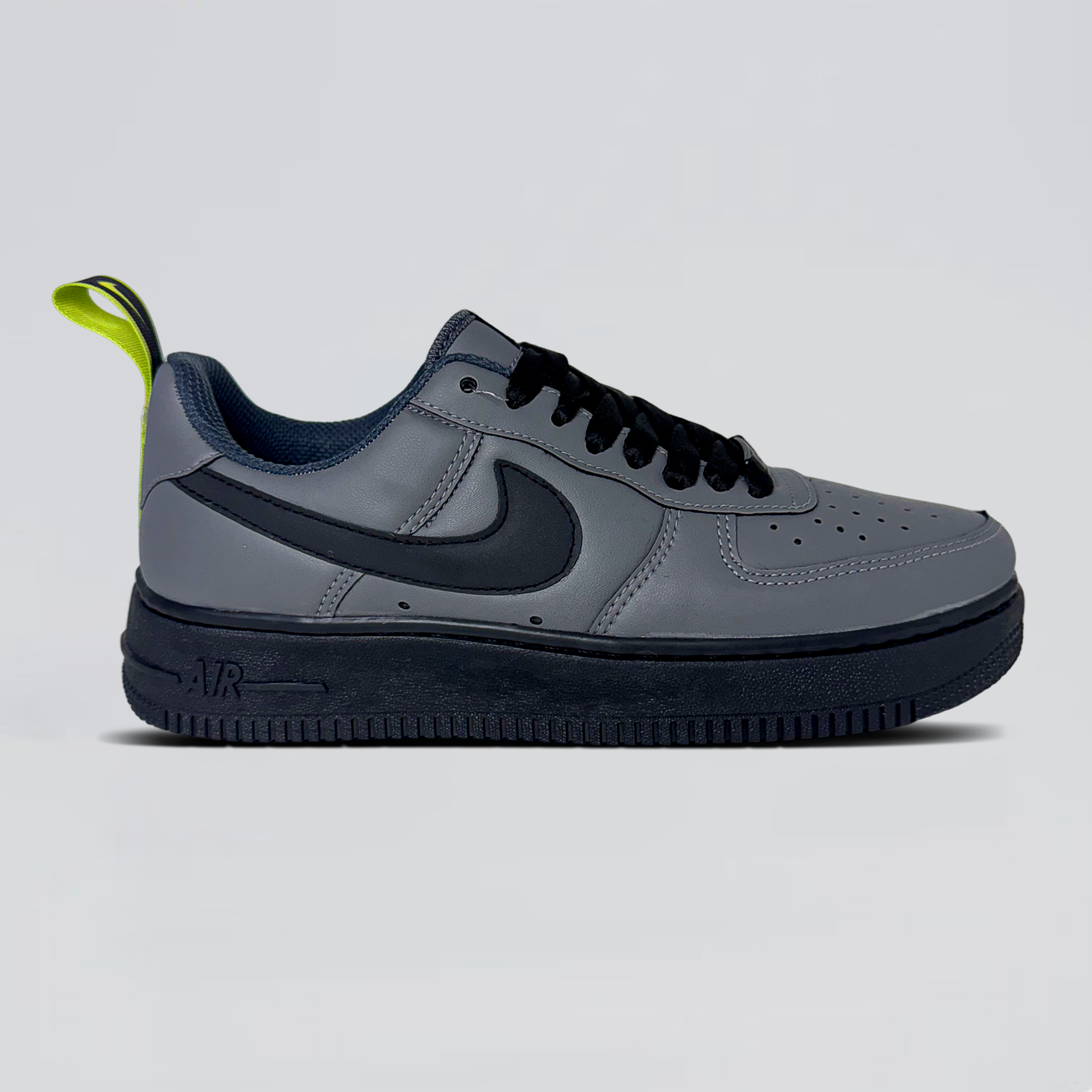 AF1 Grafite Neon