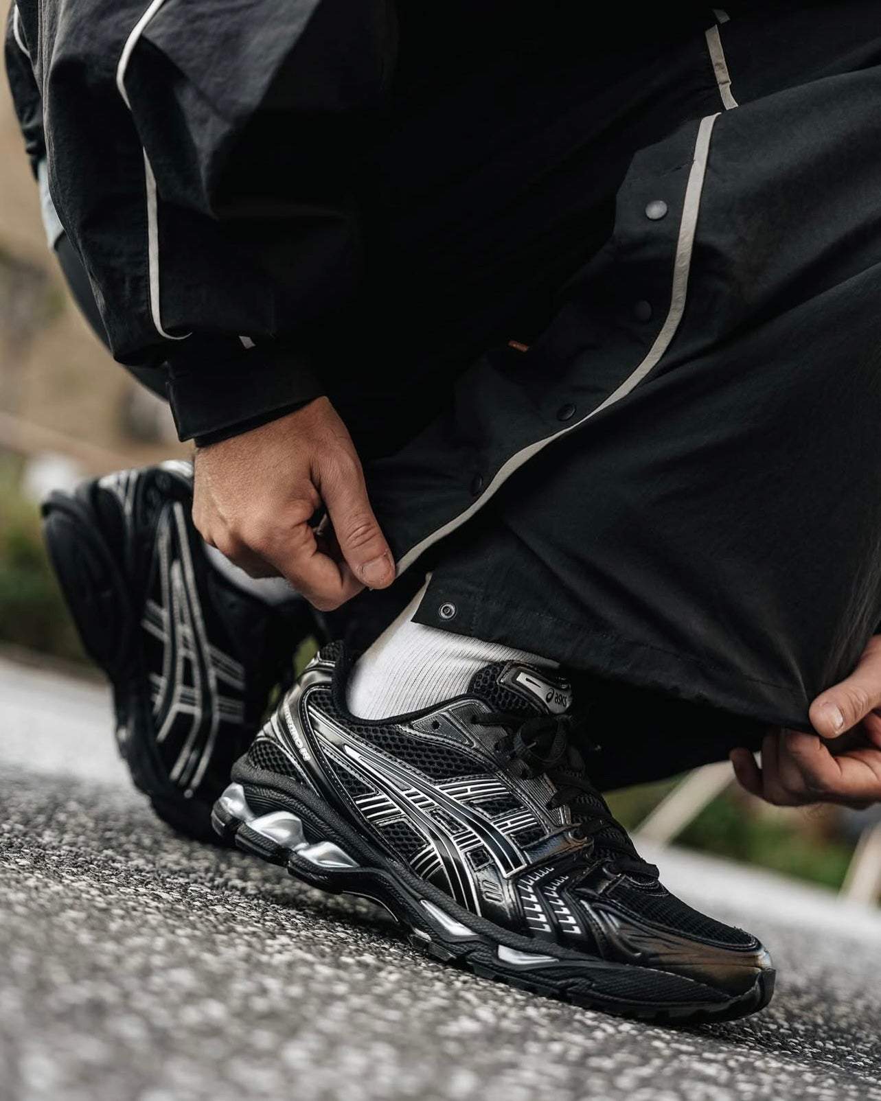 ASICS Gel-Kayano 14 Black Silver