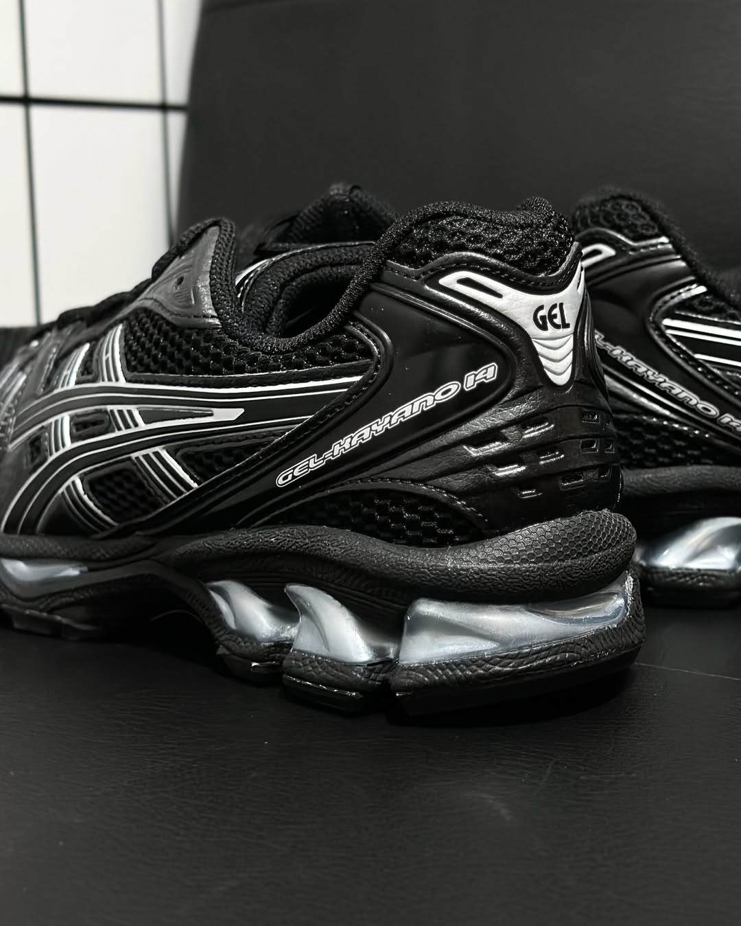 ASICS Gel-Kayano 14 Black Silver
