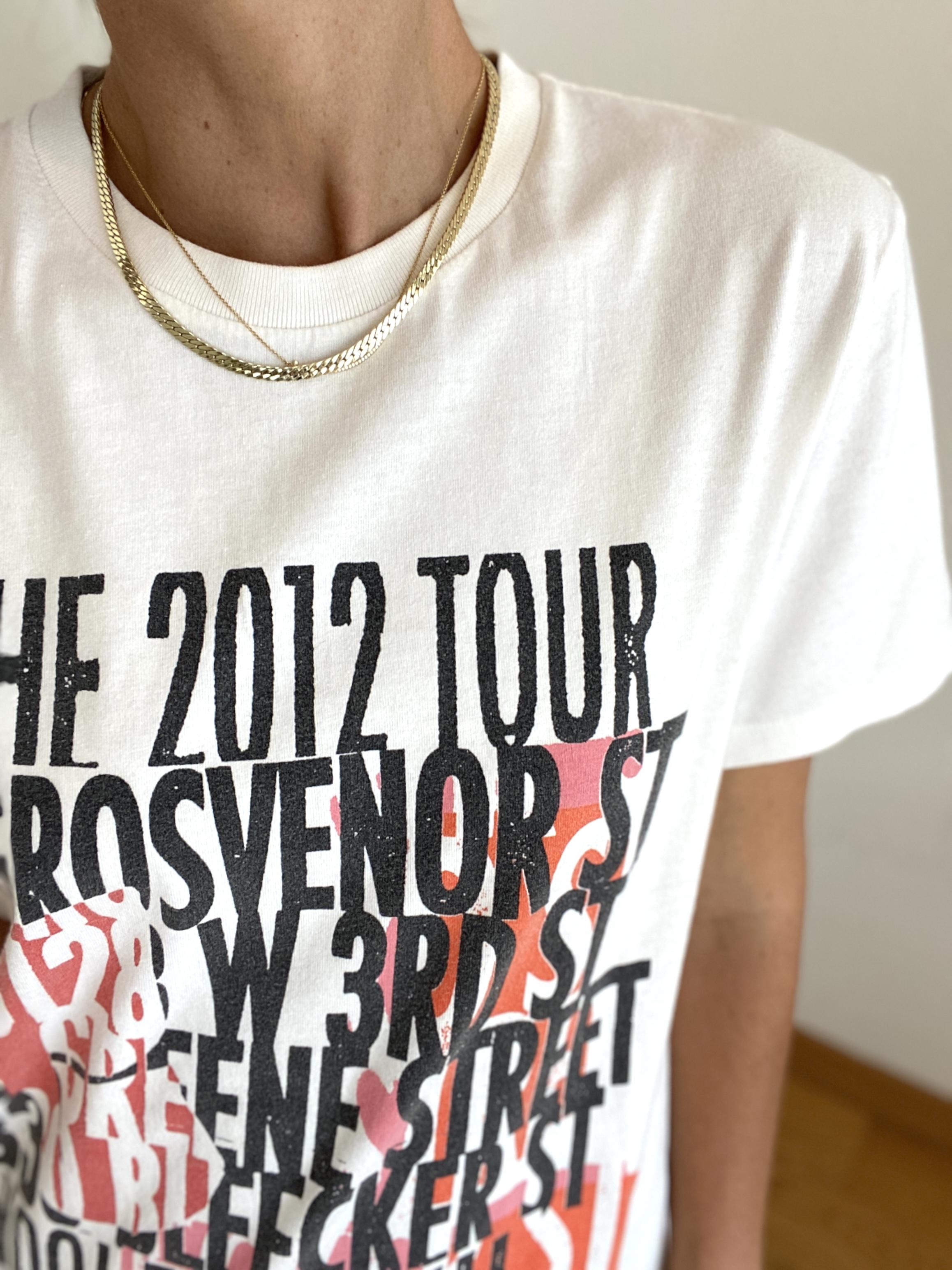 ANINE BING RINGO STREETS TEE - SIZE S