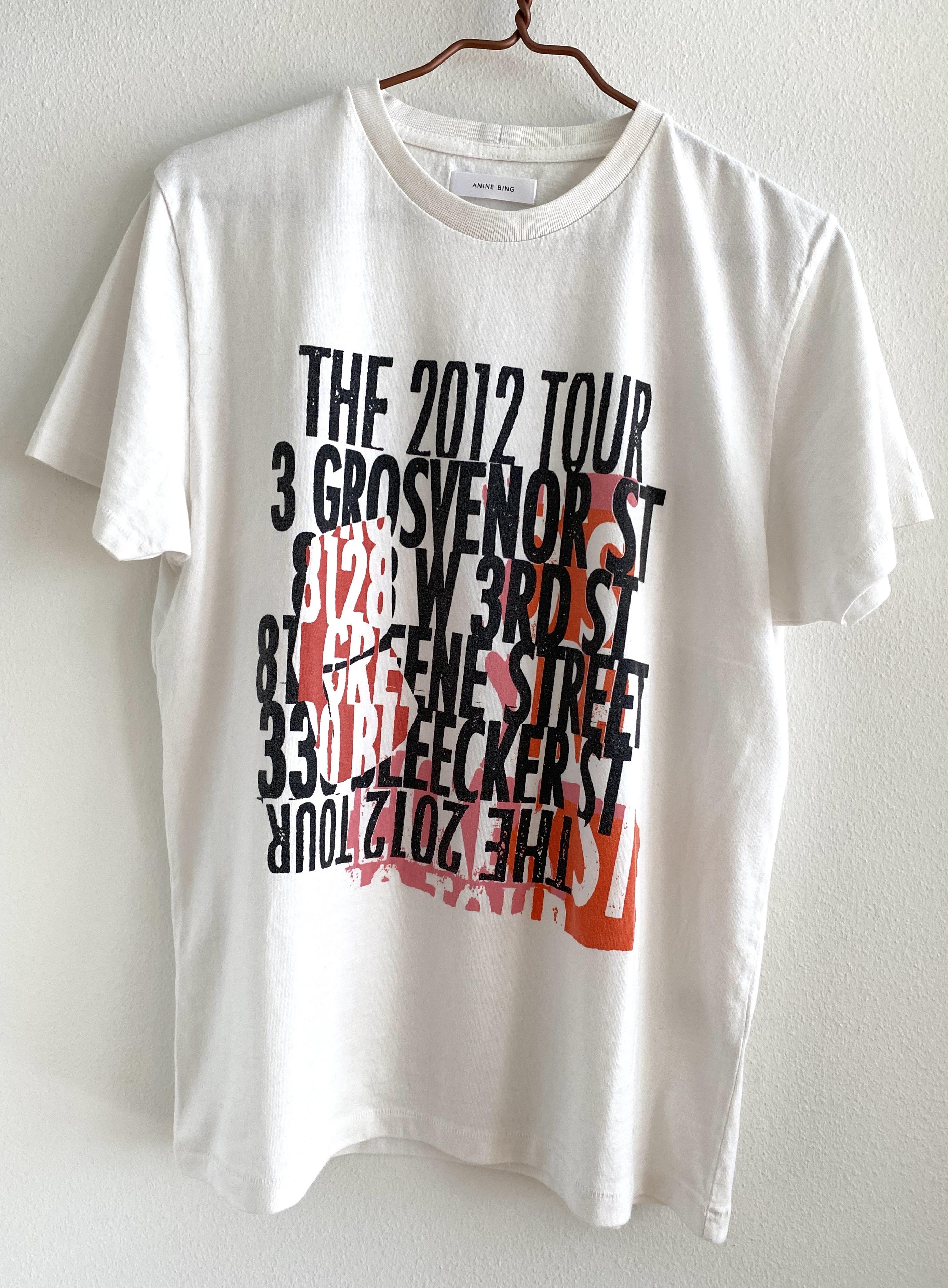 ANINE BING RINGO STREETS TEE - SIZE S