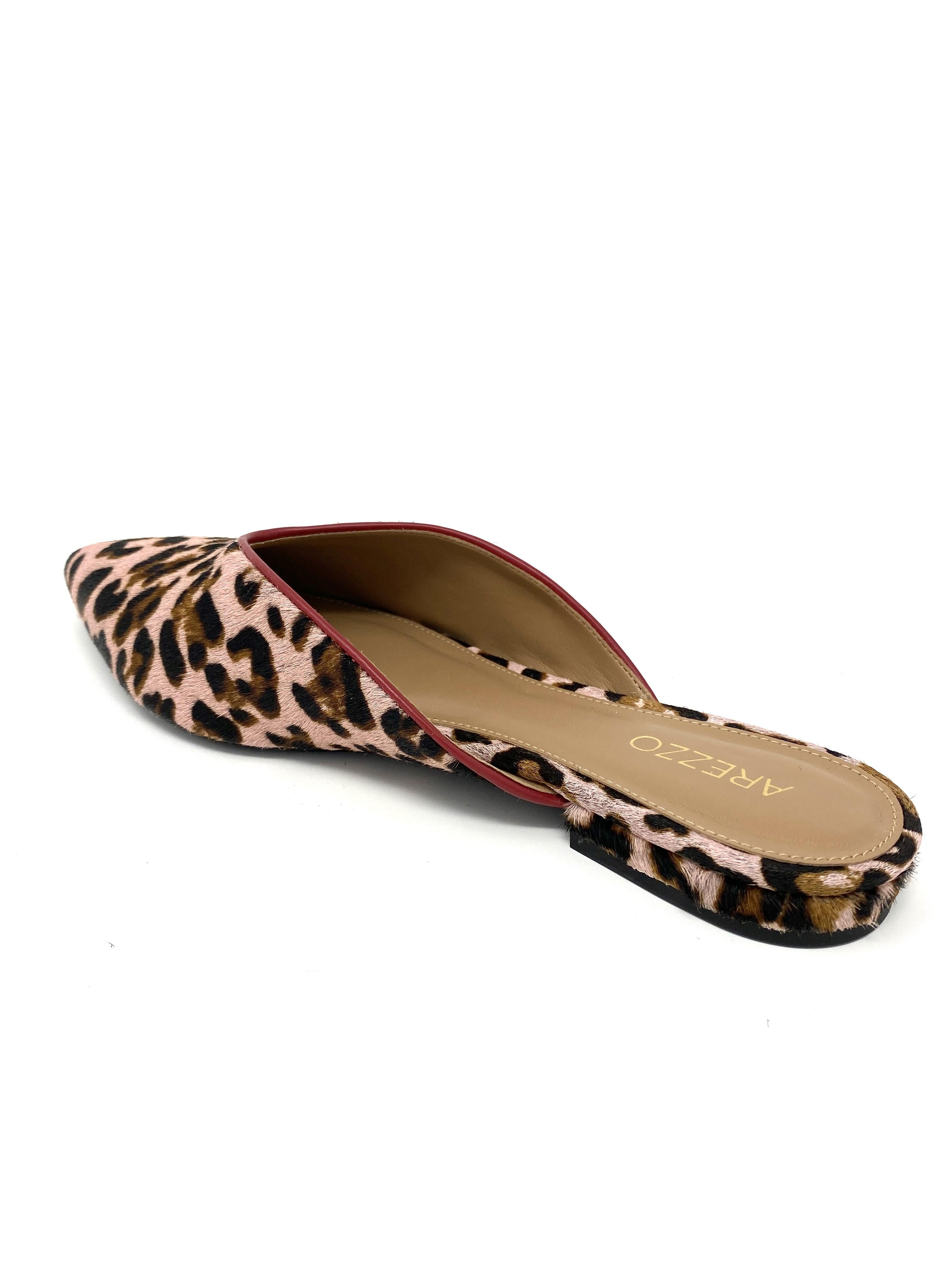 Animal Print Mule - Size EU 39