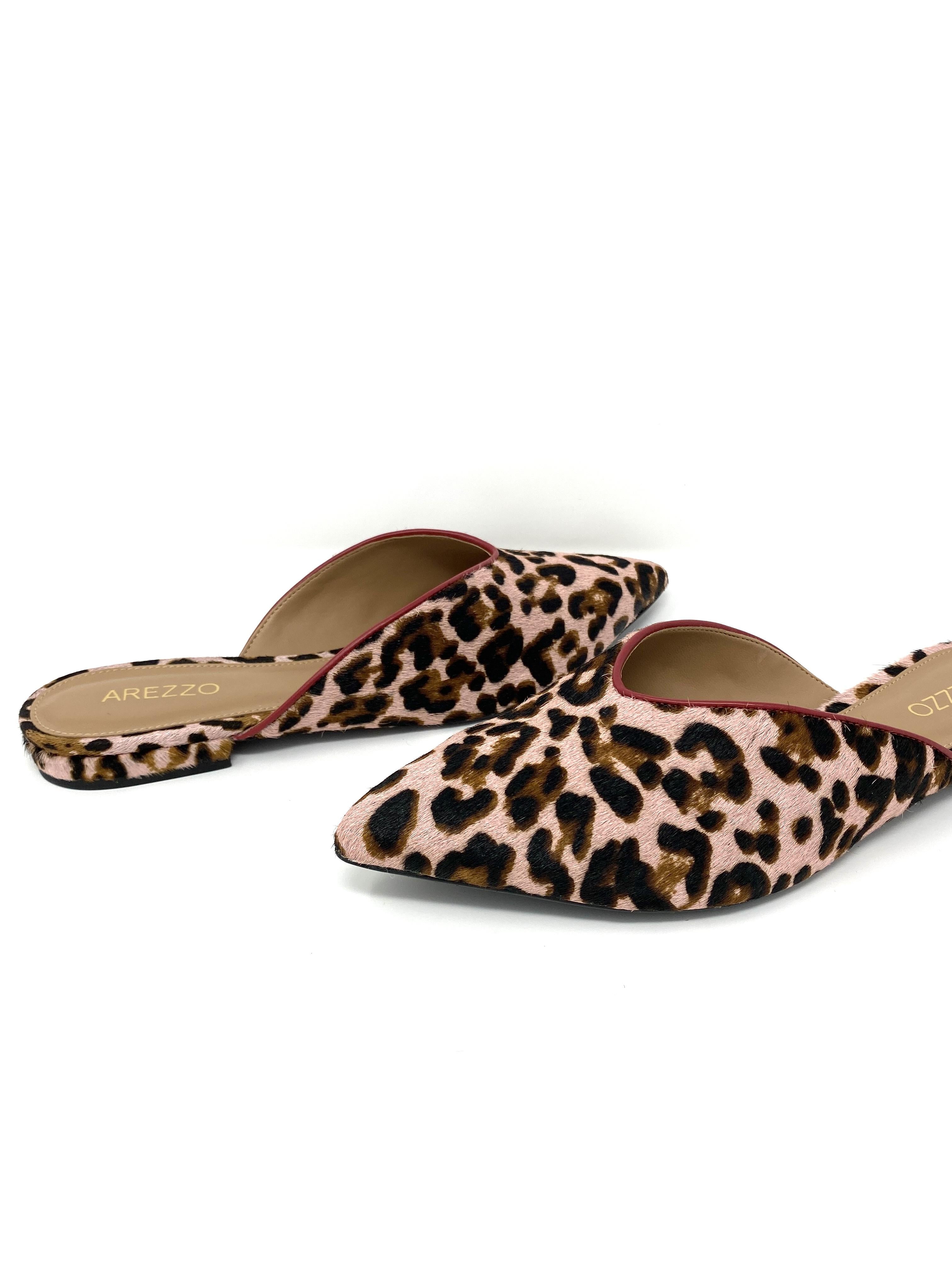 Animal Print Mule - Size EU 39