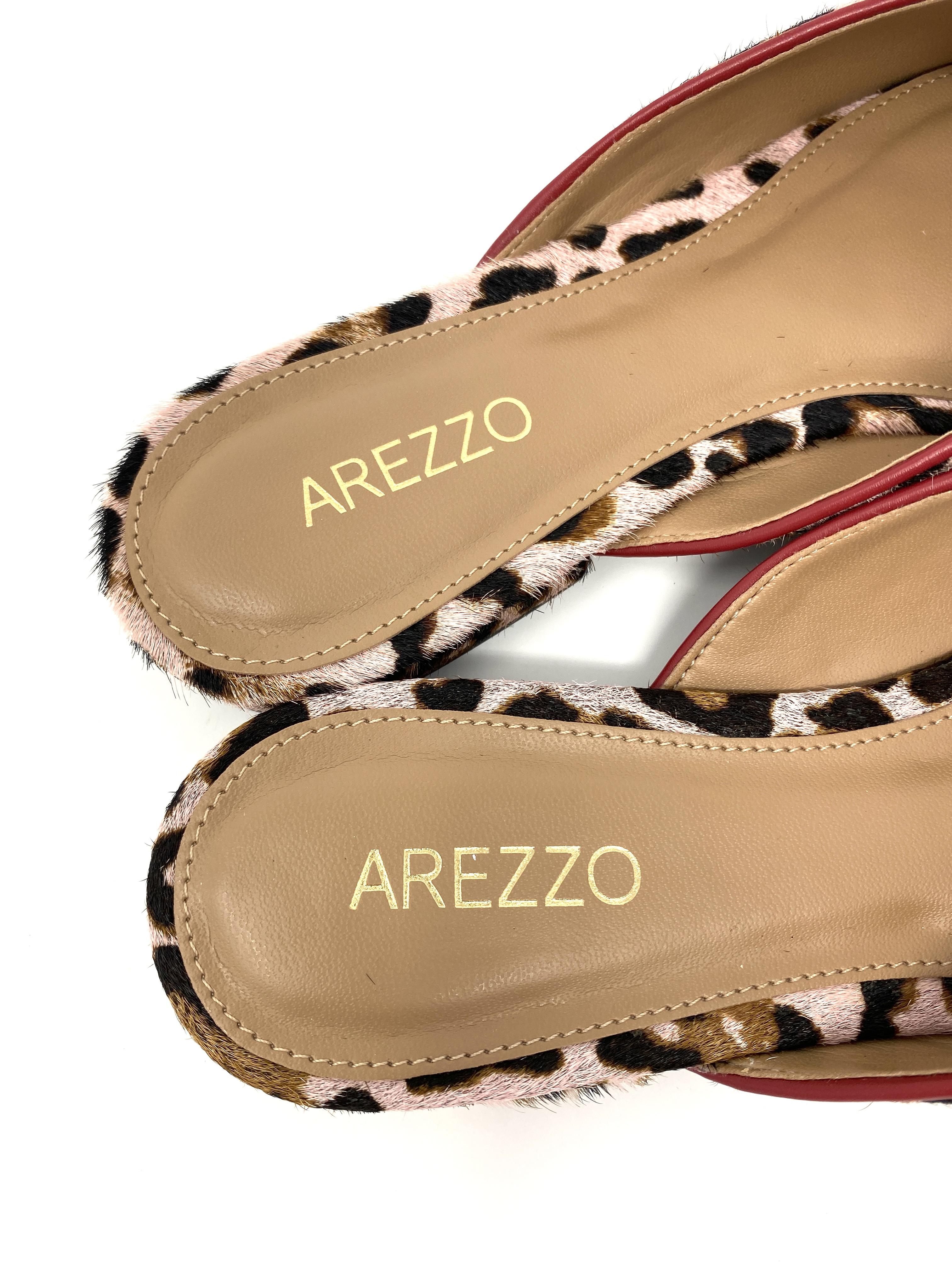 Animal Print Mule - Size EU 39