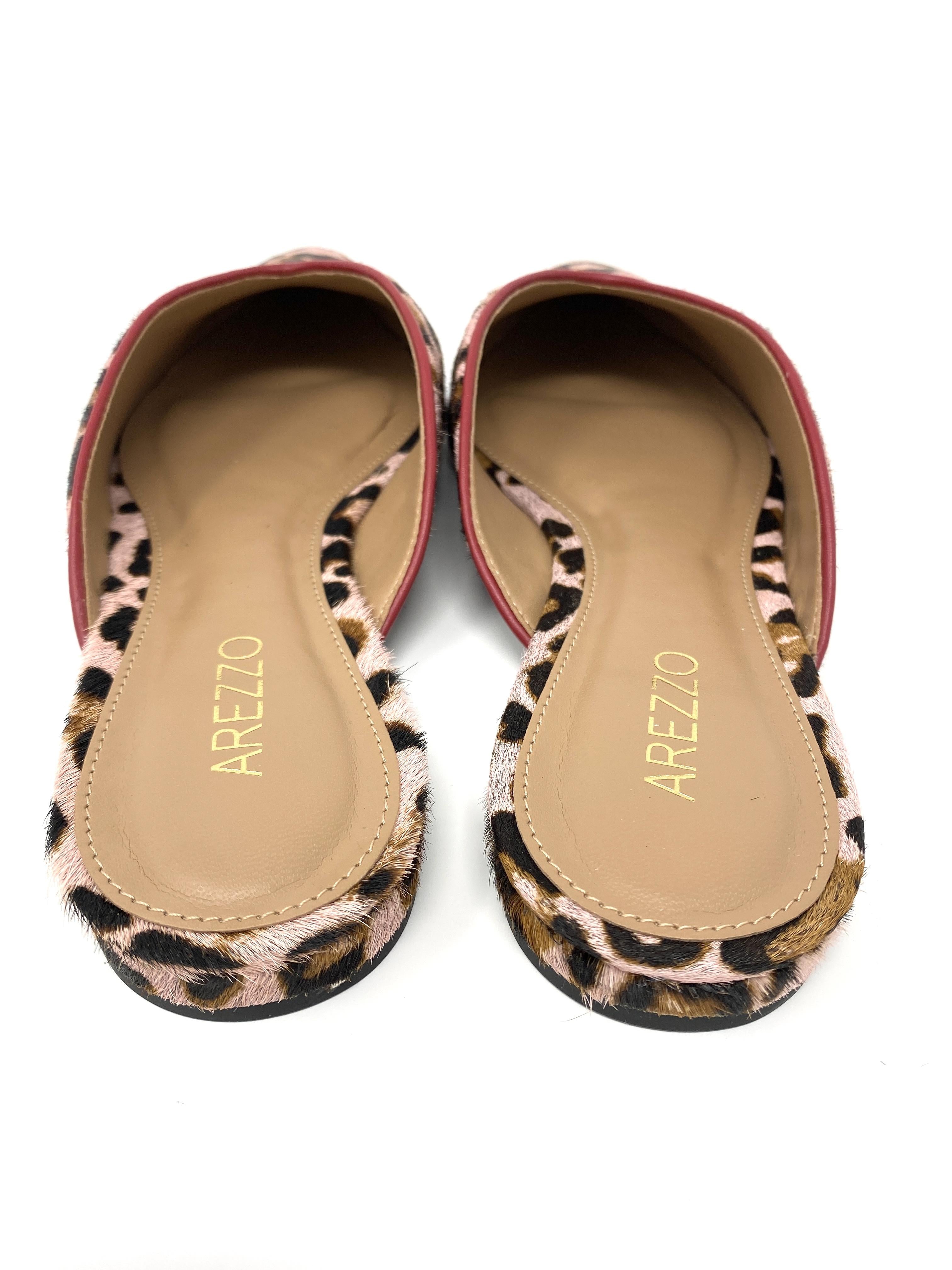 Animal Print Mule - Size EU 39