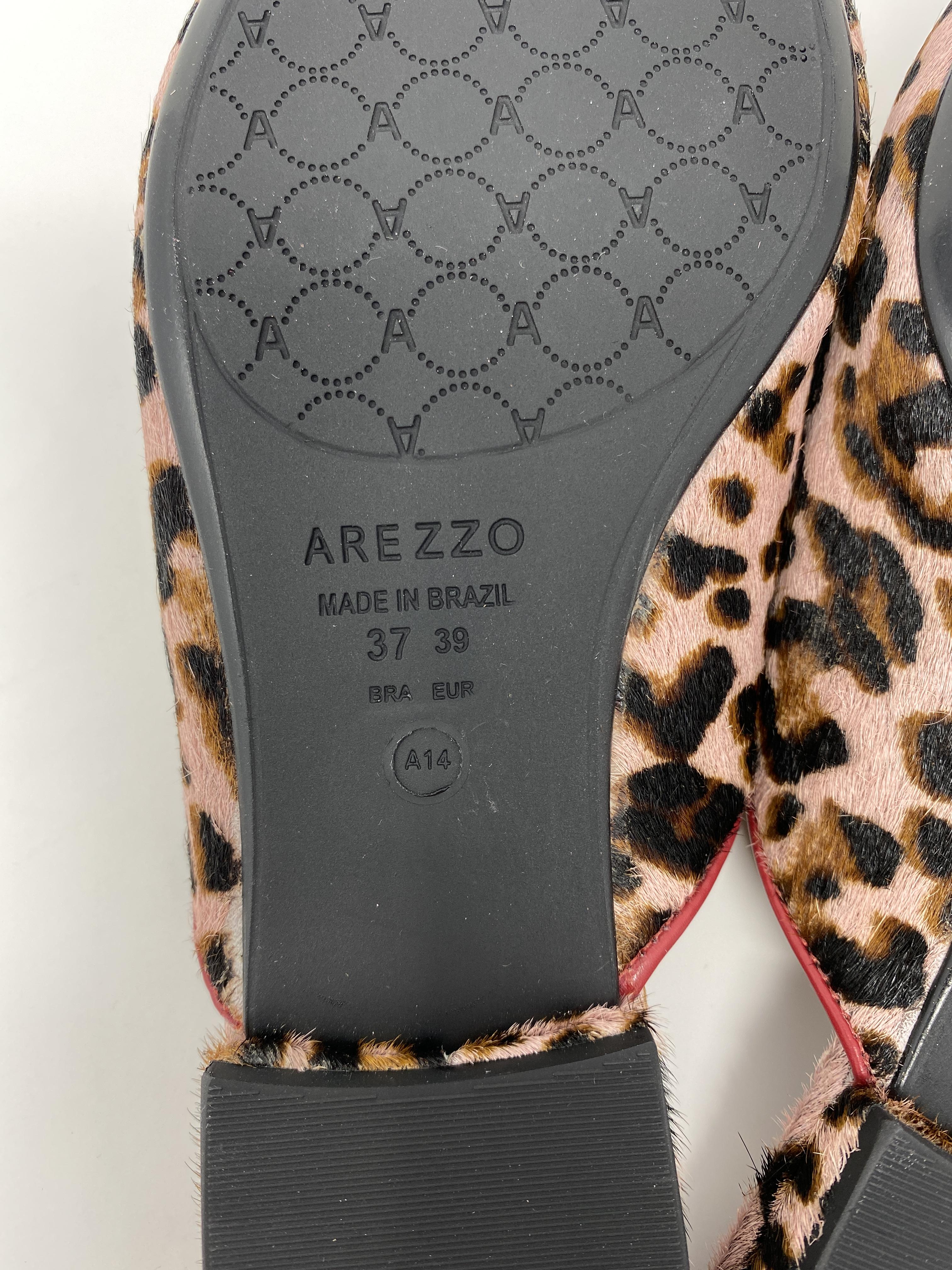 Animal Print Mule - Size EU 39