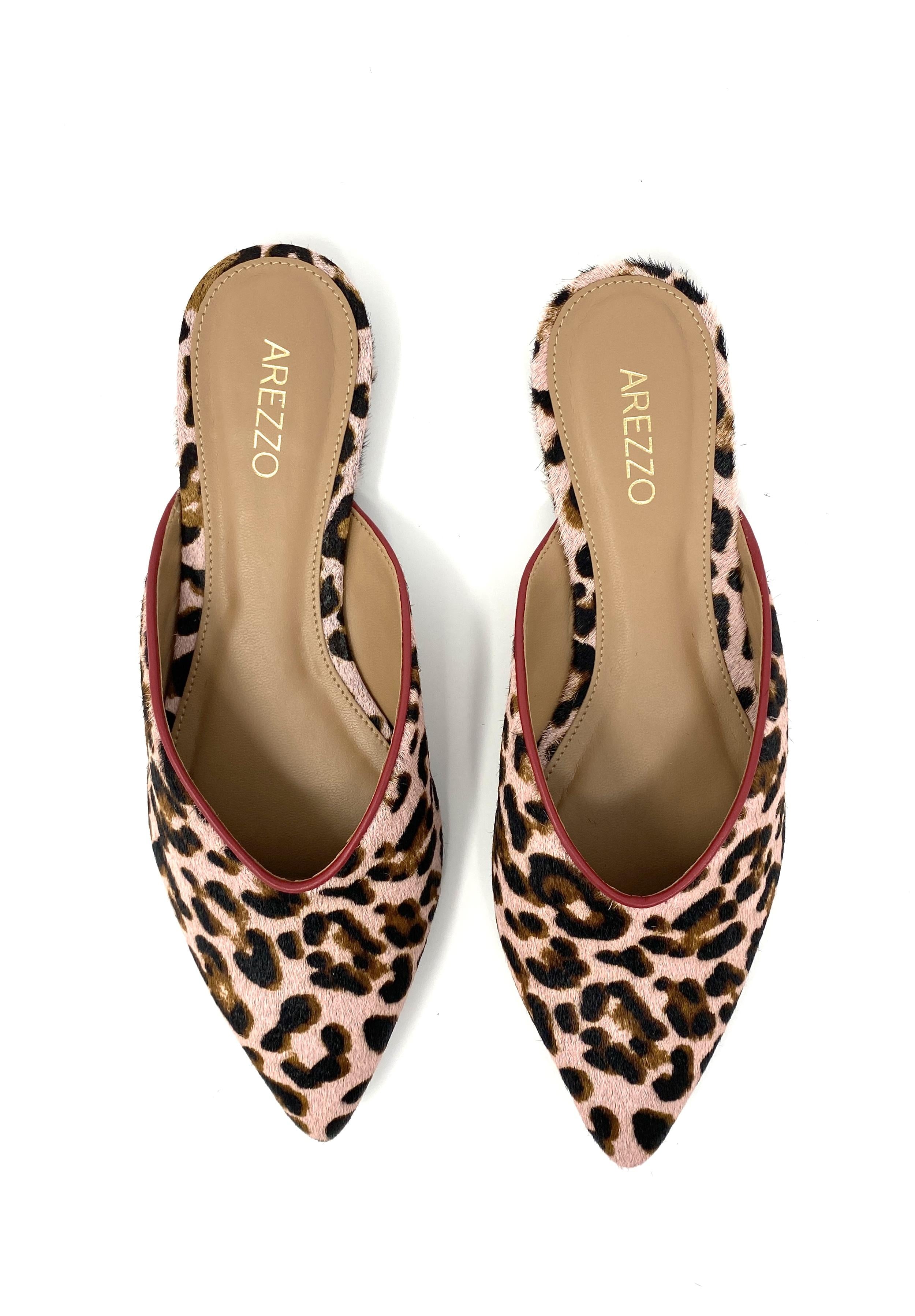 Animal Print Mule - Size EU 39