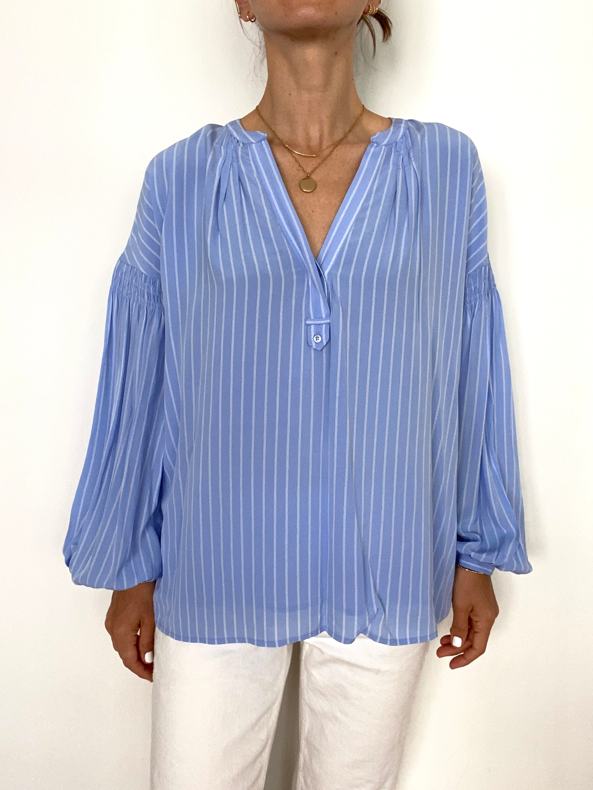 AZABETH Stripe Top - Size S