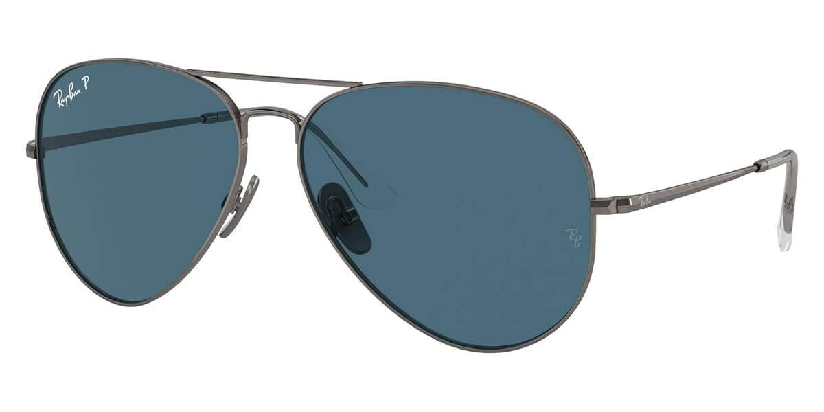 Aviator Titanium RB 8089 165/S2 Polarised - As Seen On Jean-Claude Van Damme