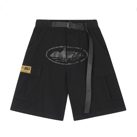 Short Bermuda Cortez PRETA COM PRETO