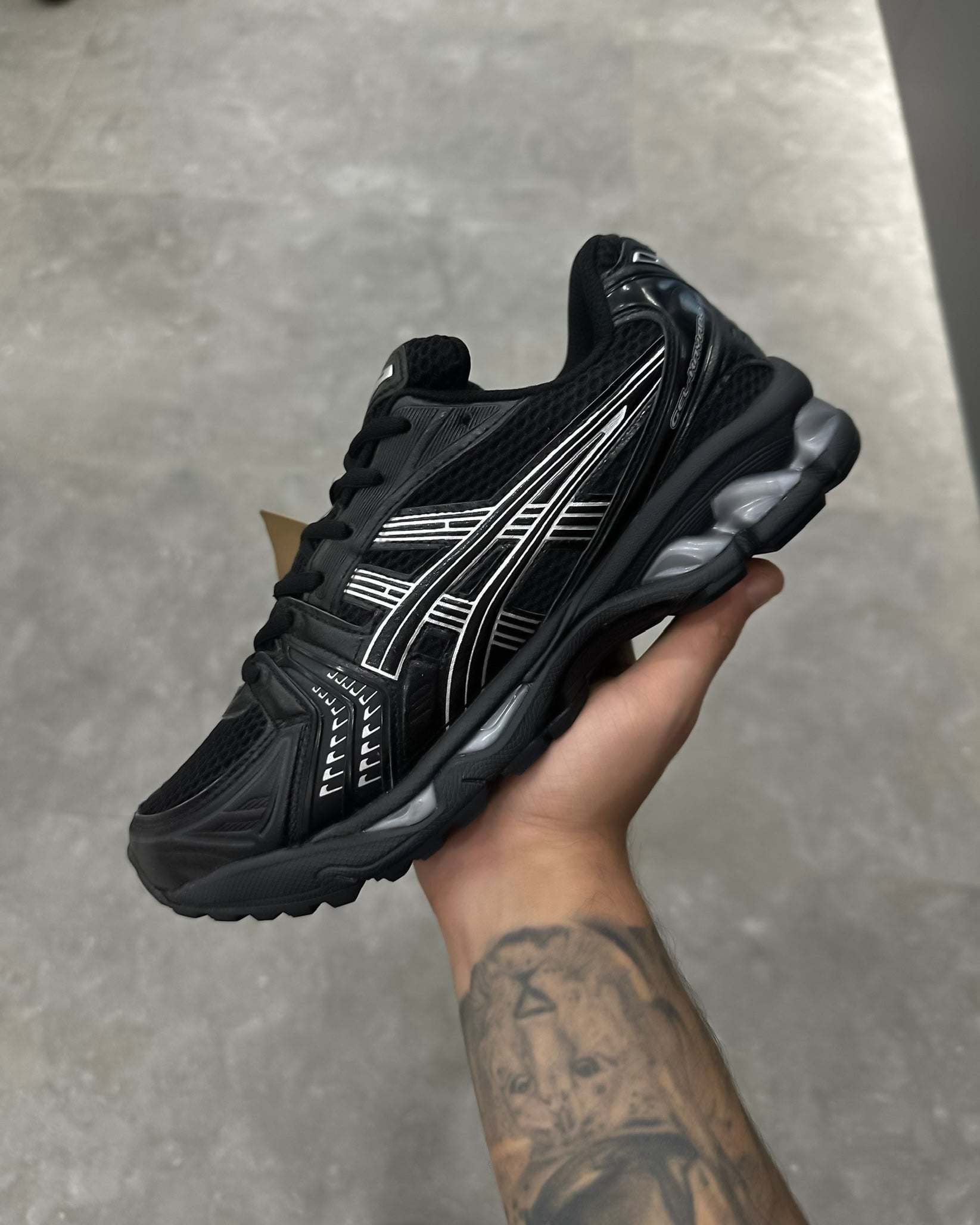 ASICS Gel-Kayano 14 Black Silver