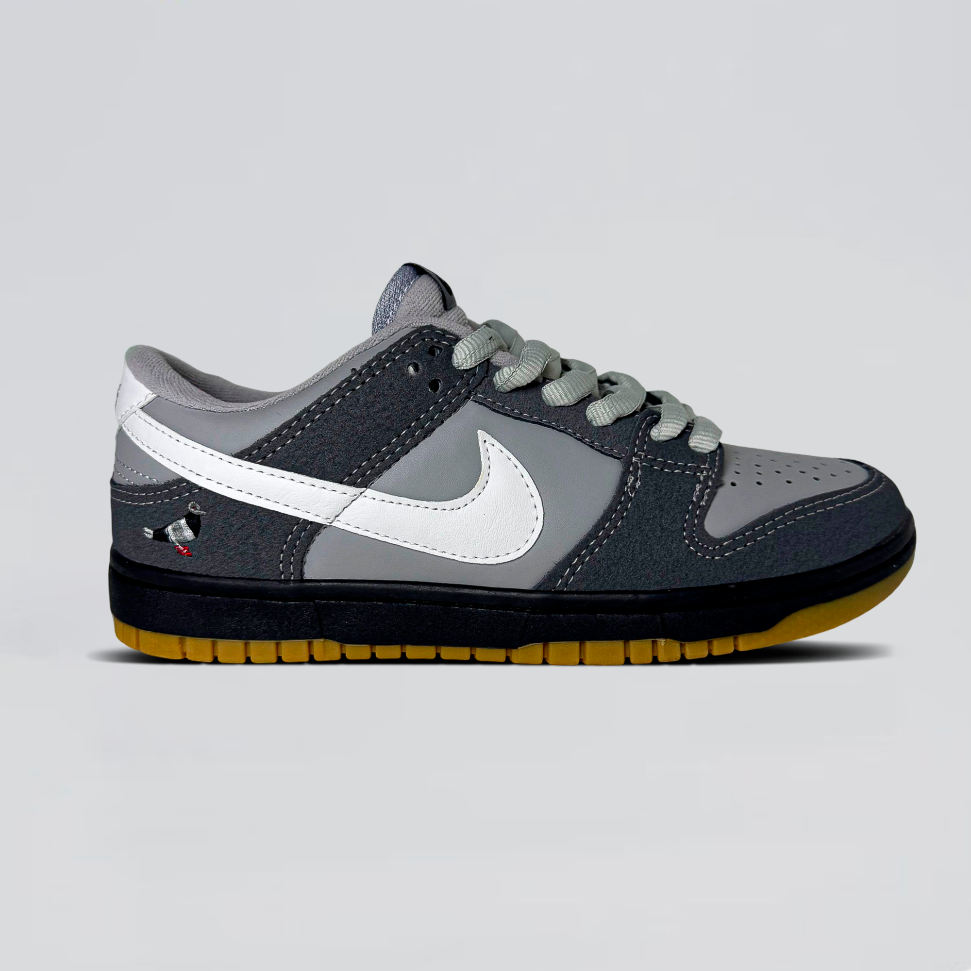 Nk Dunk Bird Cinza Sola Caramelo