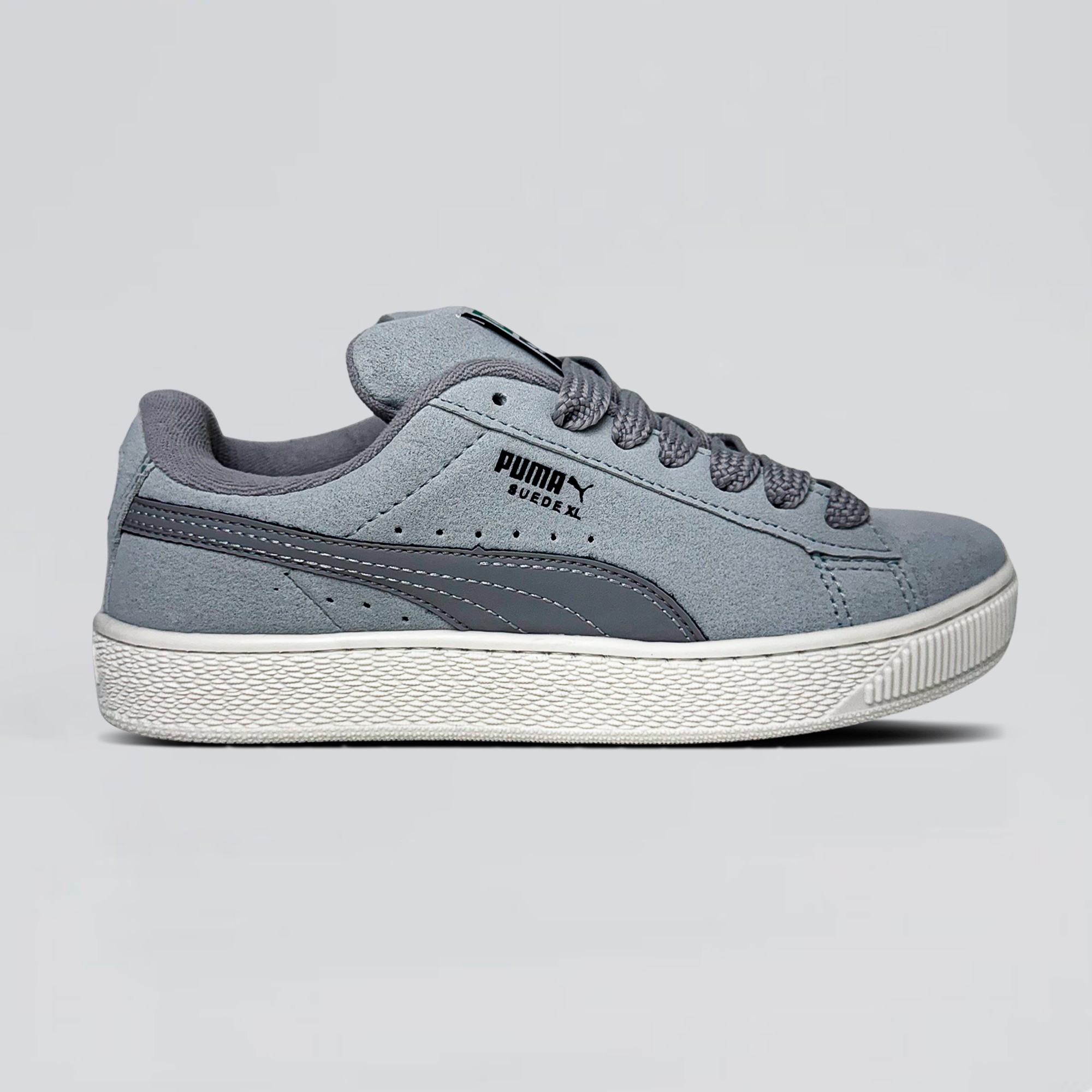 PM Suede XL Cromo | Cinza