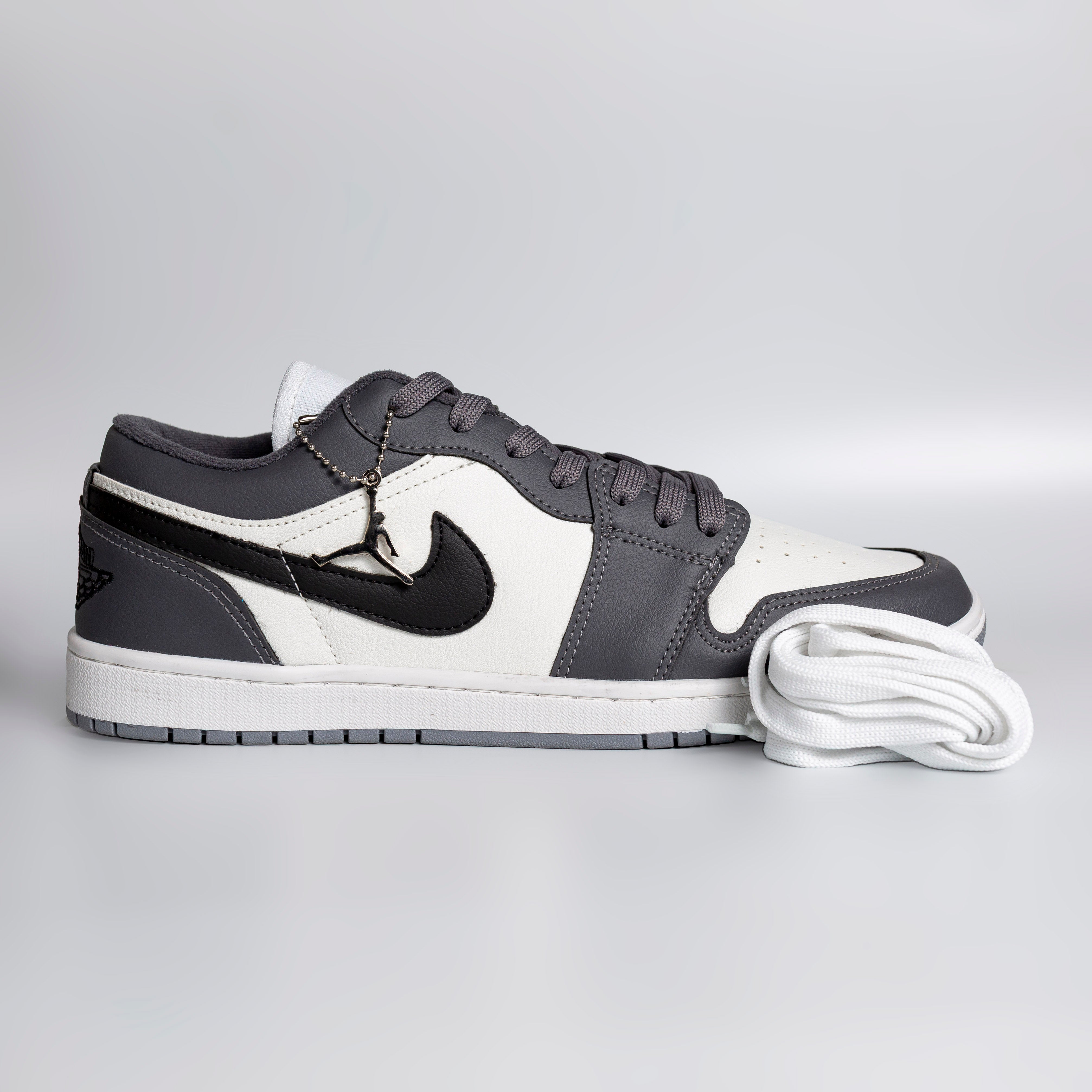 NK Air Jordan Low Black Grey