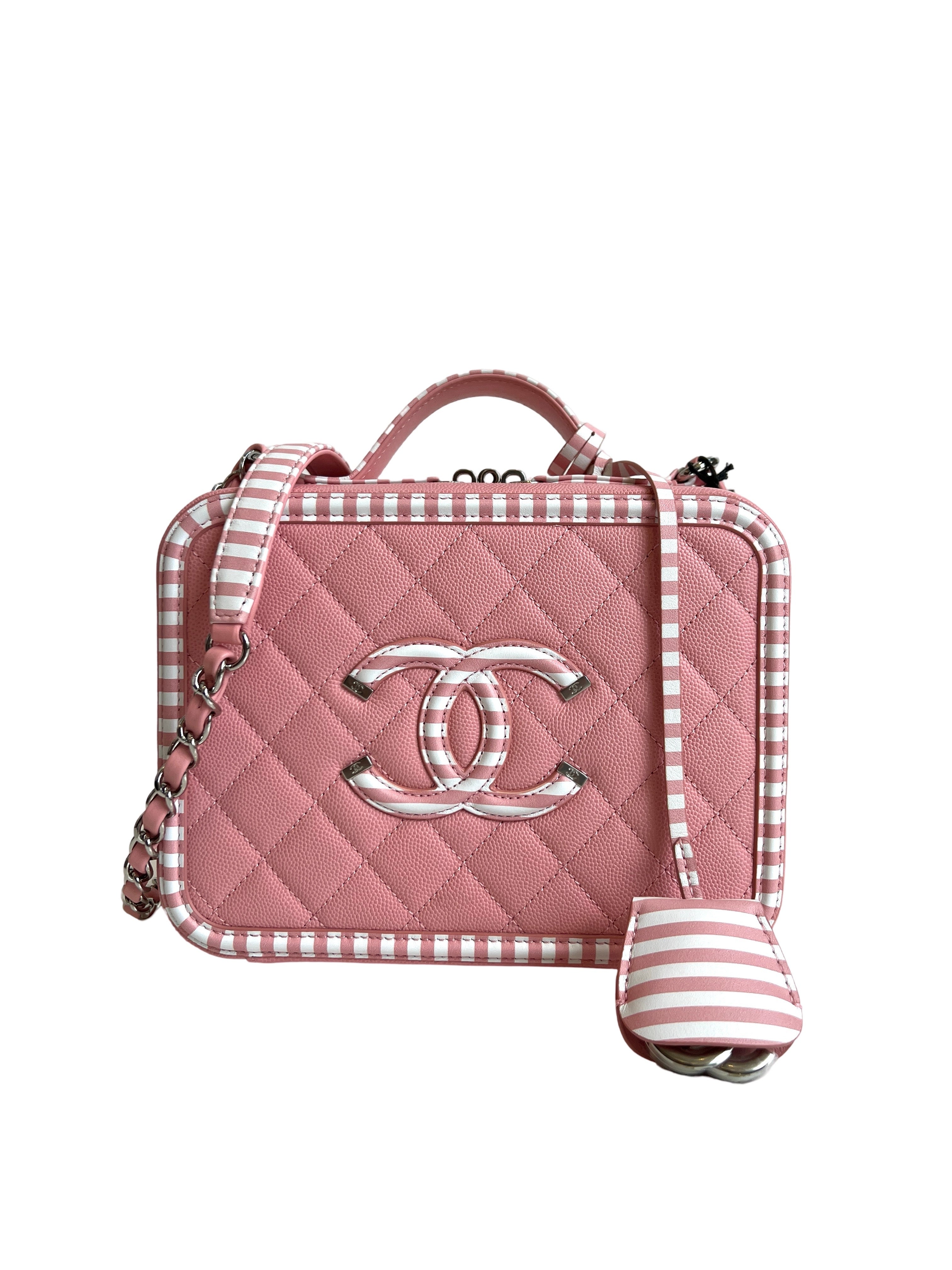 2018 Filigree Vanity Bag Pink