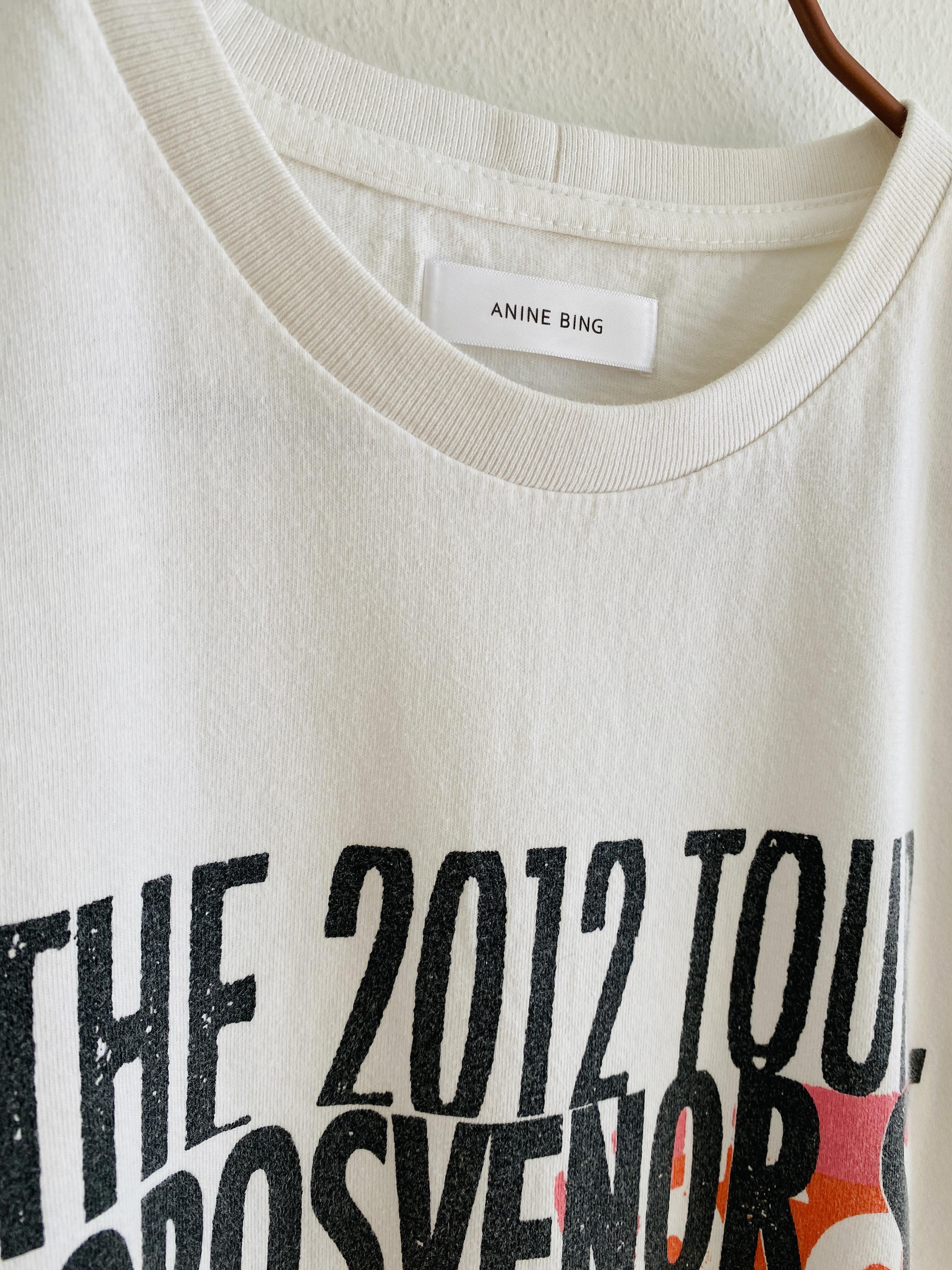 ANINE BING RINGO STREETS TEE - SIZE S