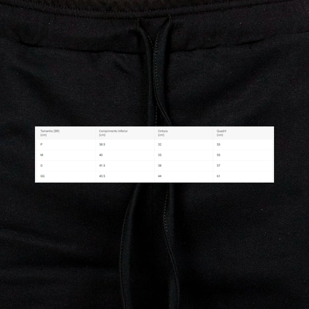 Short Bermuda de Moletom Cortez Trap Streetwear