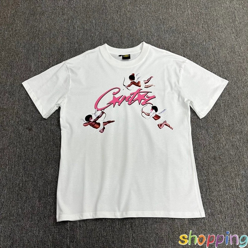 Corteiz Streetwear Crew Neck BRANCA CUPIDO